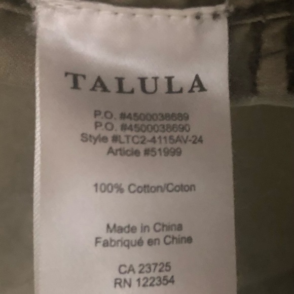 Talula Light Weight Hooded Camo Jacket - Picture 4 of 6